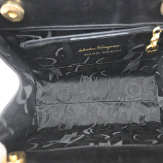 Salvatore Ferragamo Convertible Vara Bow Tote Leather