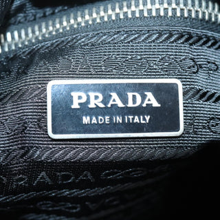 Prada Zip Hobo Tessuto with Leather