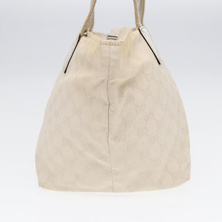 Gucci Web Zip Tote GG Canvas