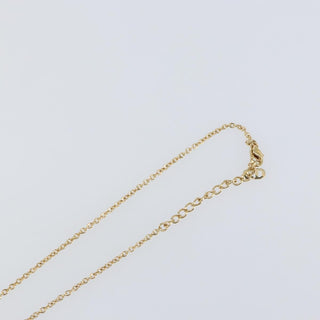 Christian Dior CD Pendant Necklace Metal