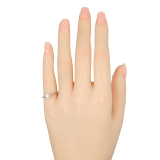 Tiffany & Co. Tiffany Setting Solitaire Ring Platinum with RBC Diamond F/VS1