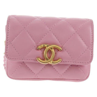 Chanel Flat CC Crossbody Bag Leather