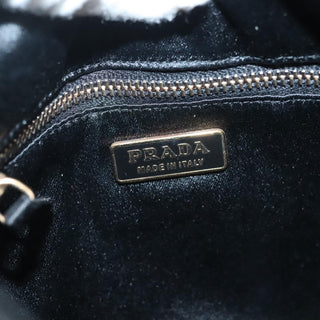 Prada Bow Shoulder Bag Vernice Saffiano Leather
