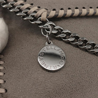 Stella McCartney Falabella Fold Over Flap Crossbody Bag Shaggy Deer