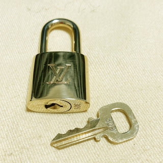 Louis Vuitton Cadenas Bag Charm Gold-plated