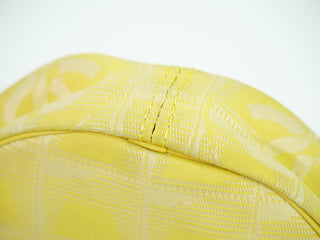 Chanel Travel Line Round Wristlet Nylon