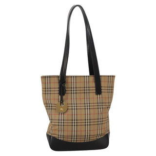 Burberry Nova Check Tote canvas check pattern
