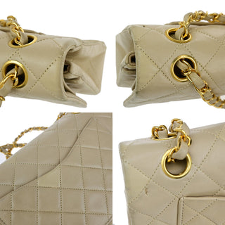 Chanel Vintage Classic Double Flap Bag Quilted Lambskin