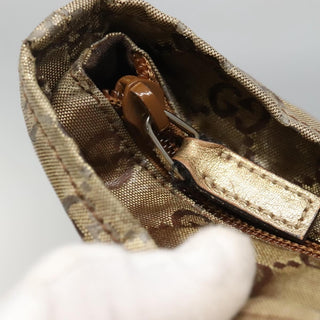 Gucci Web Zip Tote GG Canvas