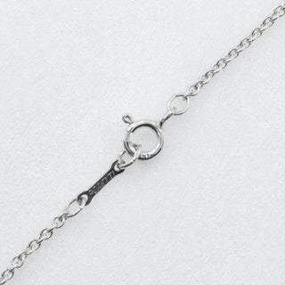 Tiffany & Co. Elsa Peretti Open Heart Pendant Necklace Sterling Silver