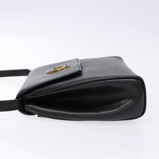 Celine Vintage Circle Logo Crossbody Bag Leather