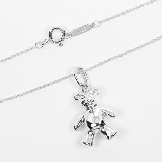Tiffany & Co. Teddy Bear Necklace Silver 925