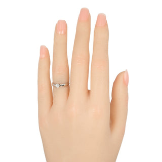 Tiffany & Co. Harmony Solitaire Ring Platinum with RBC Diamond