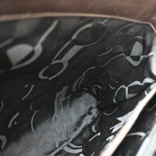 Salvatore Ferragamo Gancini Convertible Top Handle Bag Leather