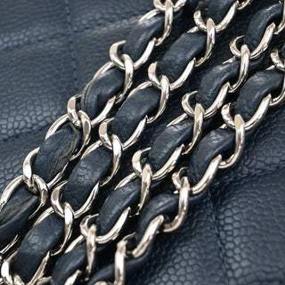 Chanel Filigree Flap Bag Calfskin Leather