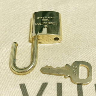 Louis Vuitton Cadenas Bag Charm Gold-plated