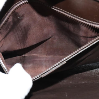 Celine Vintage Circle Logo Crossbody Bag Leather