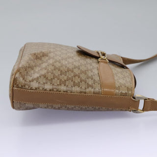 Celine Vintage Macadam Shoulder Bag Canvas