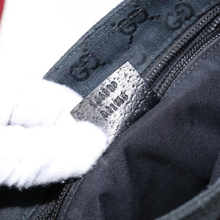 Gucci Web Strap Zip Messenger Bag GG Canvas