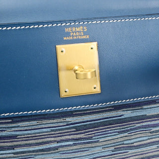 Hermes Kelly Handbag Vibrato and Chamonix