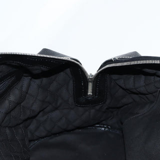 Chanel Optic Coco Bowler Bag Printed Coated Canvas with Caviar