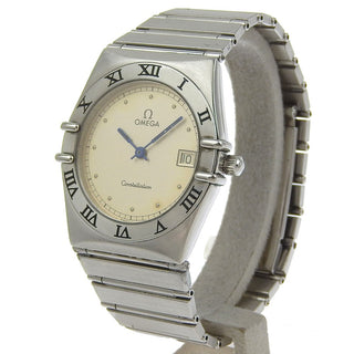 Omega Constellation Quartz Watch Stainless Steel