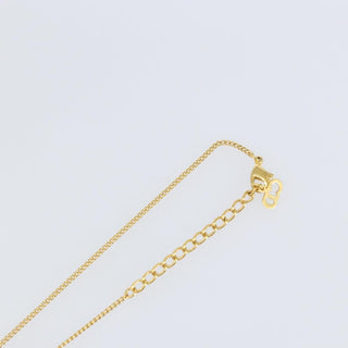 Christian Dior CD Heart Necklace Metal