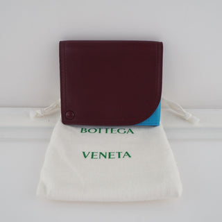Bottega Veneta Bicolor Card Holder Leather