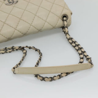 Chanel Natural Beauty Split Pocket Flap Bag Stitched Calfskin