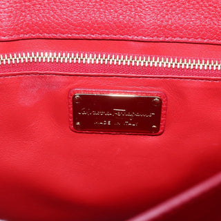 Salvatore Ferragamo Lotty Satchel Leather