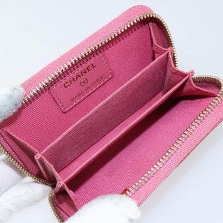 Chanel So Black CC Zip Coin Purse Quilted Lambskin