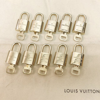 Louis Vuitton Cadenas Bag Charm Gold-plated