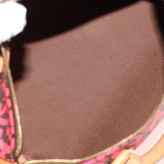 Louis Vuitton Speedy Handbag Limited Edition Monogram Graffiti