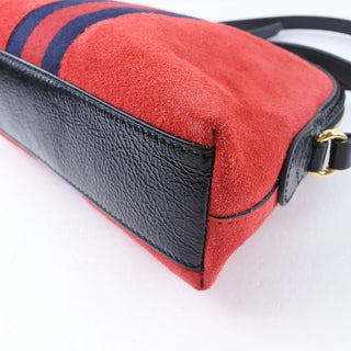 Gucci Ophidia Dome Shoulder Bag Suede