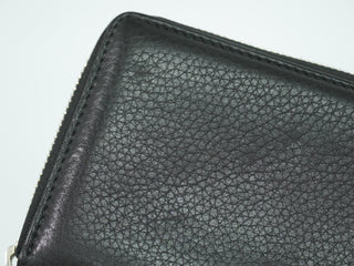 Gucci Interlocking G Zip Around Wallet Leather