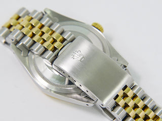 Rolex Datejust Automatic Watch Stainless Steel and Yellow Gold
