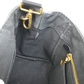 Prada Canapa Convertible Tote Canvas
