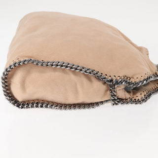 Stella McCartney Falabella Fold Over Bag Faux Suede