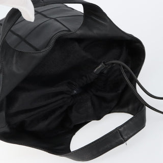 Chanel Square Stitch Tassel Hobo Quilted Leather