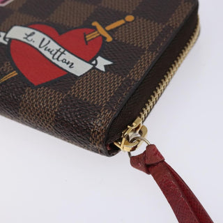 Louis Vuitton Clemence Wallet Limited Edition Patches Damier