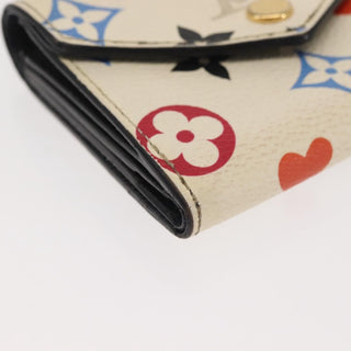 Louis Vuitton x Takashi Murakami Victorine Wallet Monogram Multicolor Coated Canvas