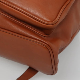 Gucci Vintage Bamboo Backpack Leather