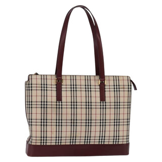 Burberry Nova Check Tote canvas check pattern