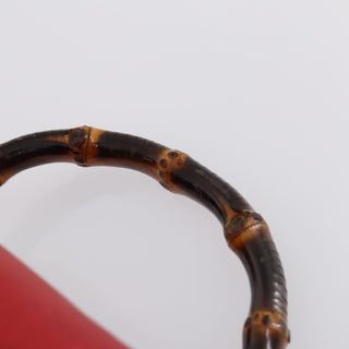 Gucci Vintage Bamboo Backpack Leather