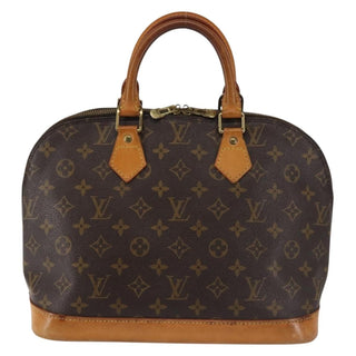Louis Vuitton Alma Handbag Monogram Canvas