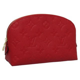 Louis Vuitton Cosmetic Pouch Monogram Empreinte Leather