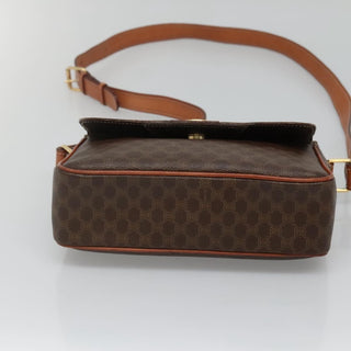 Celine Vintage Macadam Shoulder Bag Canvas