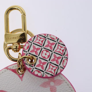 Louis Vuitton Illustre Bag Charm and Key Holder Spring in the City Monogram Giant Canvas