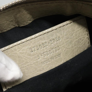 Balenciaga Classic City Clip Pouch Leather