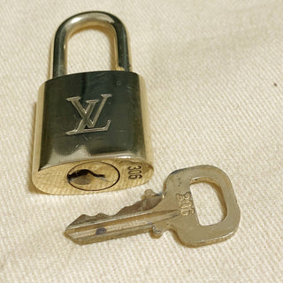 Louis Vuitton Cadenas Bag Charm Metal with Enamel